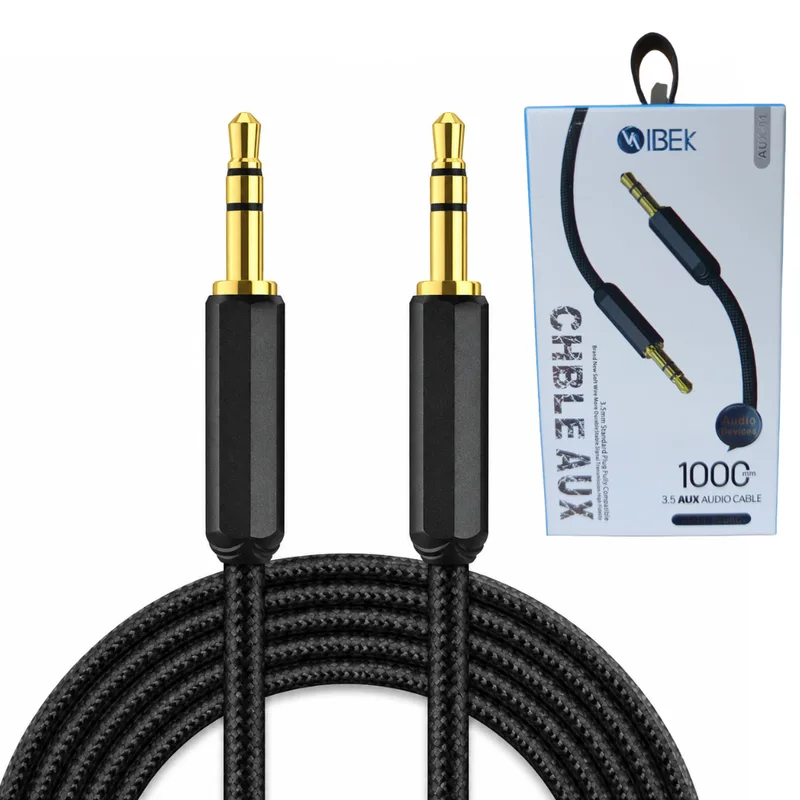 CABLE AUXILIAR IBEK 3.5AUX AUX-01