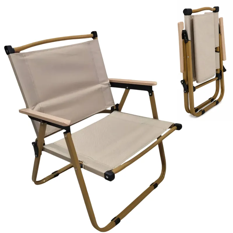 Silla Reposera Plegable de Hierro