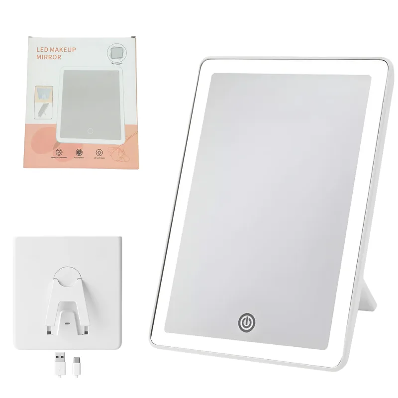 Espejo Maquillaje Táctil Led 3 Tonos Reclinable 033KA/ACC0316