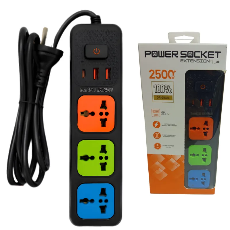ZAPATILLA POWER SOCKET 2500W 623U