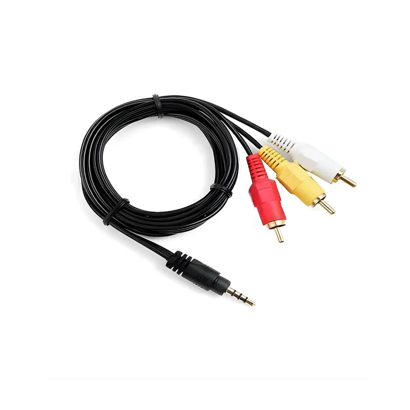 Cable Mini Plug a 3 RCA 1.5Mts