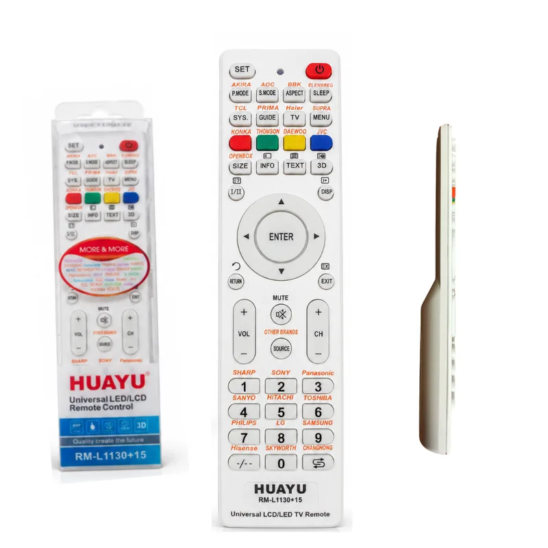 CONTROL REMOTO UNIVERSAL HUAYU RM-L1130+15