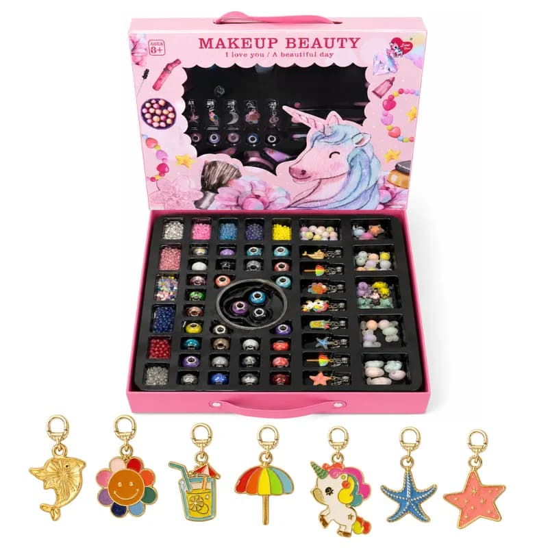 Maletin para Pulseras y Collares c/ Dijes Makeup Beauty 2325-LL2