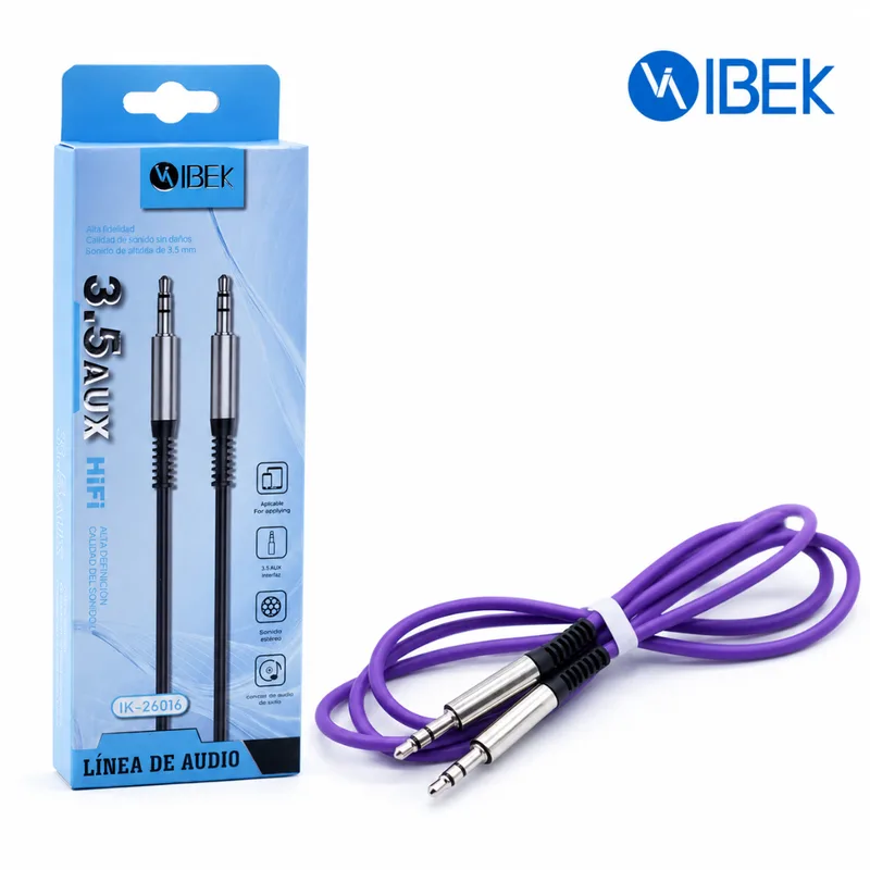 CABLE AUXILIAR 3.5 IBEK IK-26016