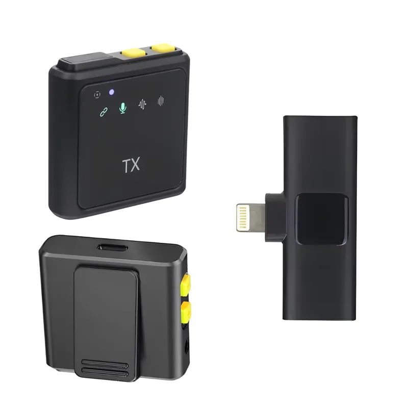 Micrófono Inalámbrico De Solapa Corbatero Legatus F9 Iphone