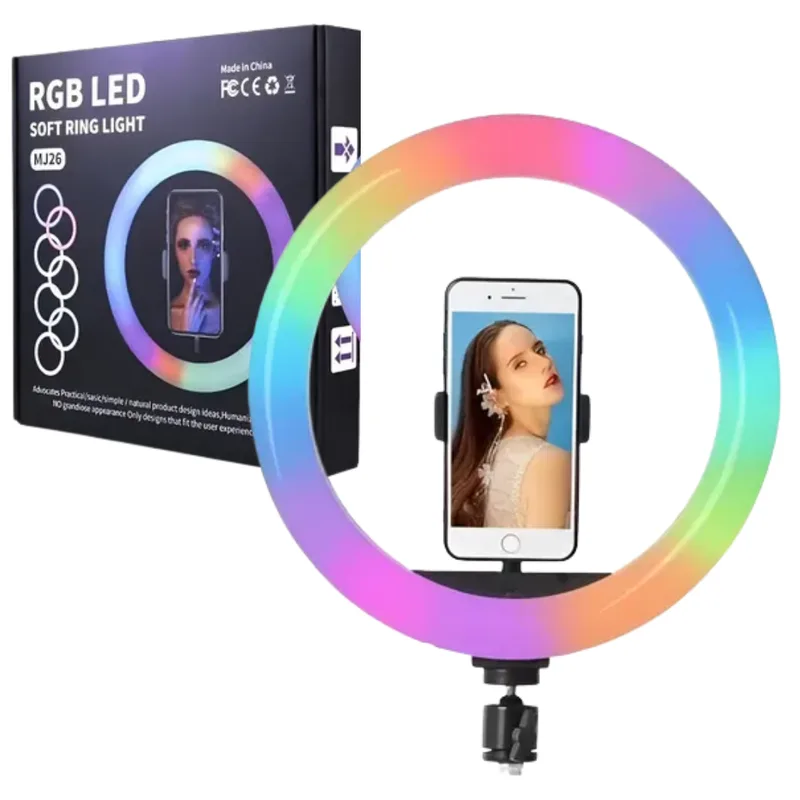 ARO DE LUZ RGB LED MJ26 10″ Pulgadas