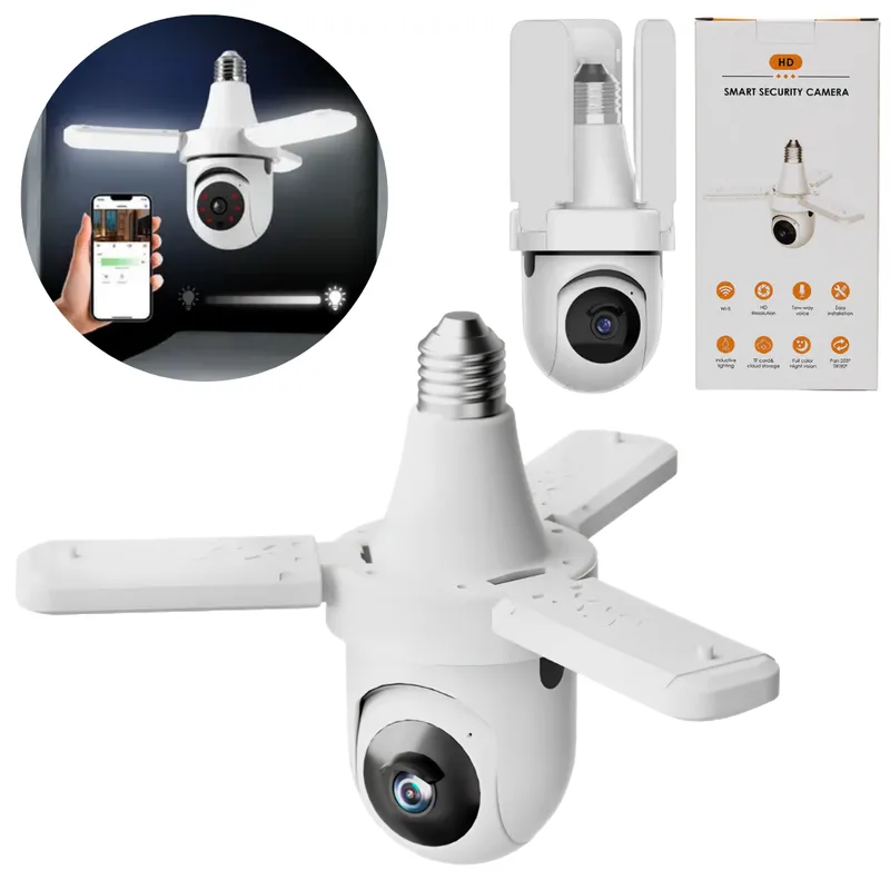 Camara Foco IP con Luz LED Retractil SMART SECURITY E207