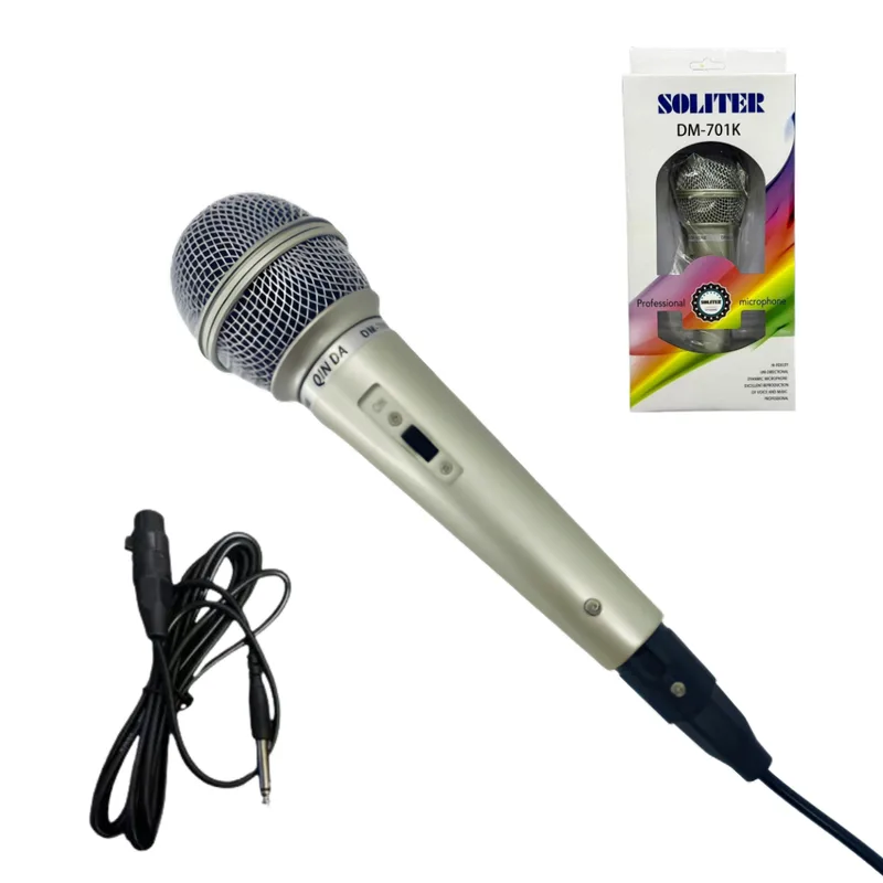 Microfono Dinámico metálico DM-701K