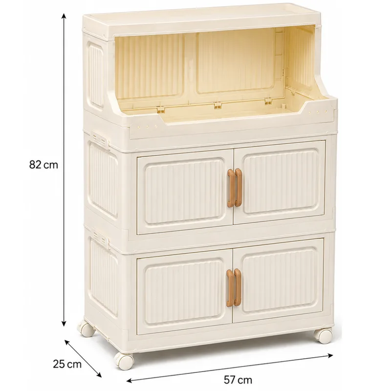 GABINETE ORGANIZADOR CON CAJON Y RUEDA JLD-09