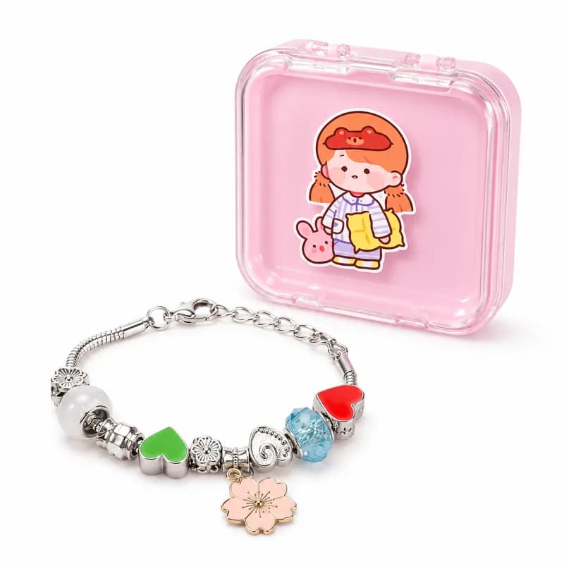 Pulsera Estilo Pandora x Unidad CUTE GIRL JN52213