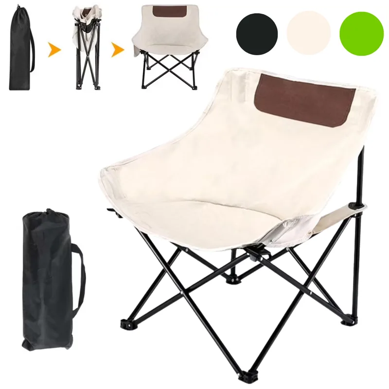 Silla Plegable con Bolsillo lateral y Estuche Portátil B263766