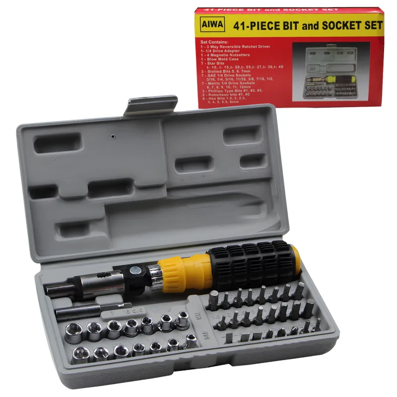 Set de Destornilladores 41Pcs AIWA SR2606