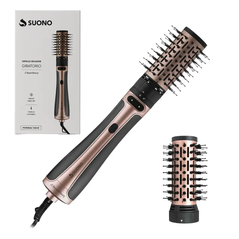 Cepillo Secador Giratorio Premium SUONO HOG0557