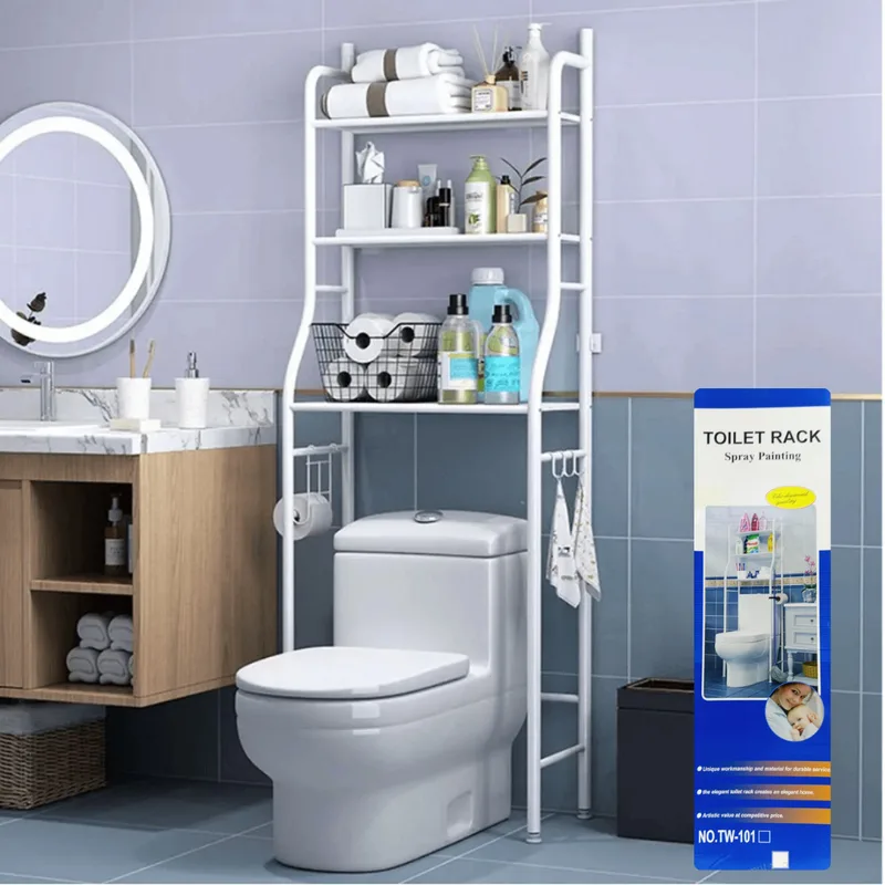 Organizador con Estantes para Baño NEW TOILET RACK