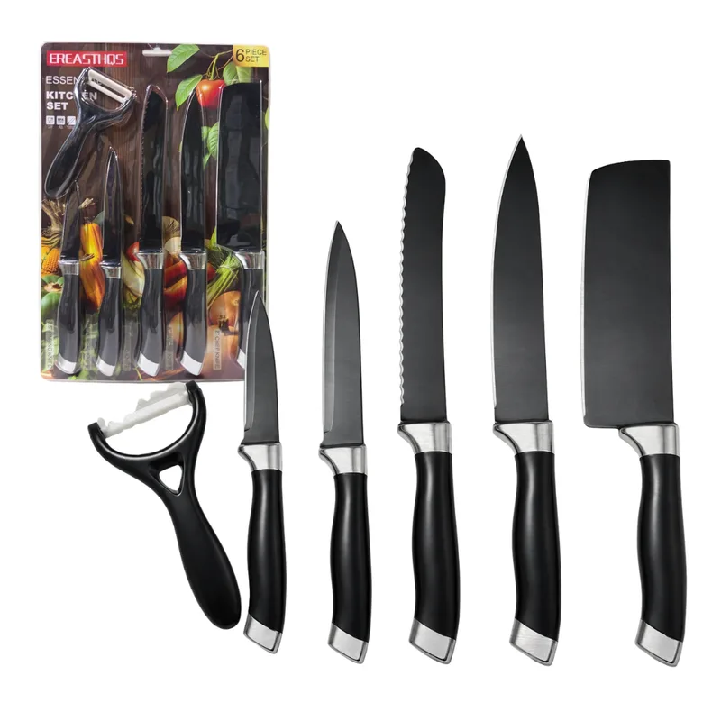 Set de Cuchillos x6 Piezas en Blister – DN53046