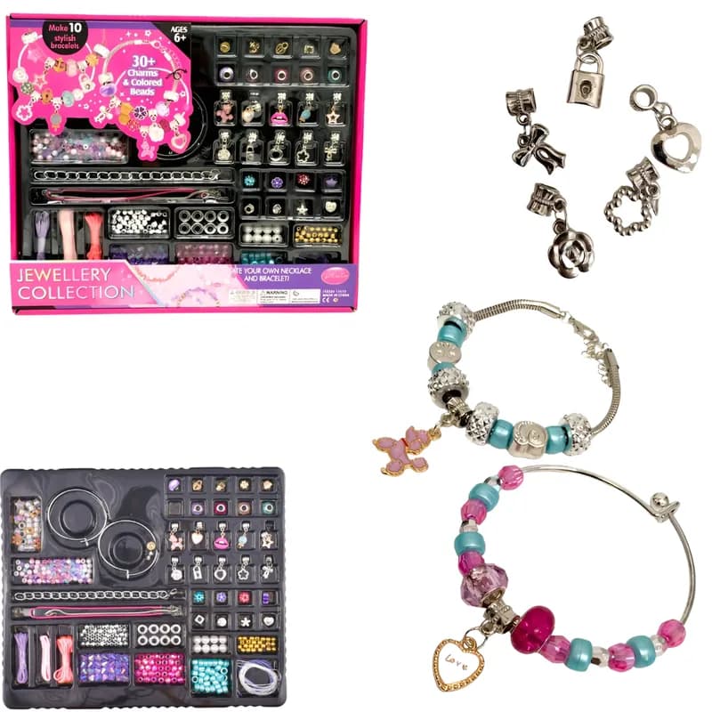 JEWELLERY COLLECTION +30 CHARMS & COLORES BEADS; COLORES 522212