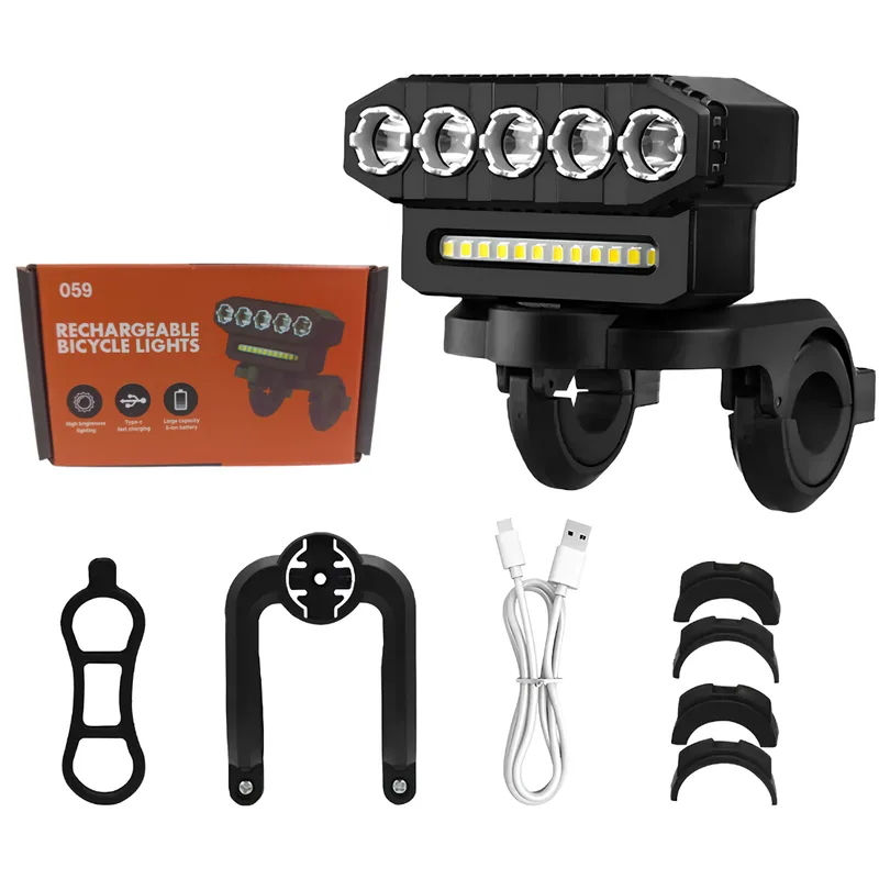 LUZ DE BICI 5LED BICYCLE LIIGHTS 059